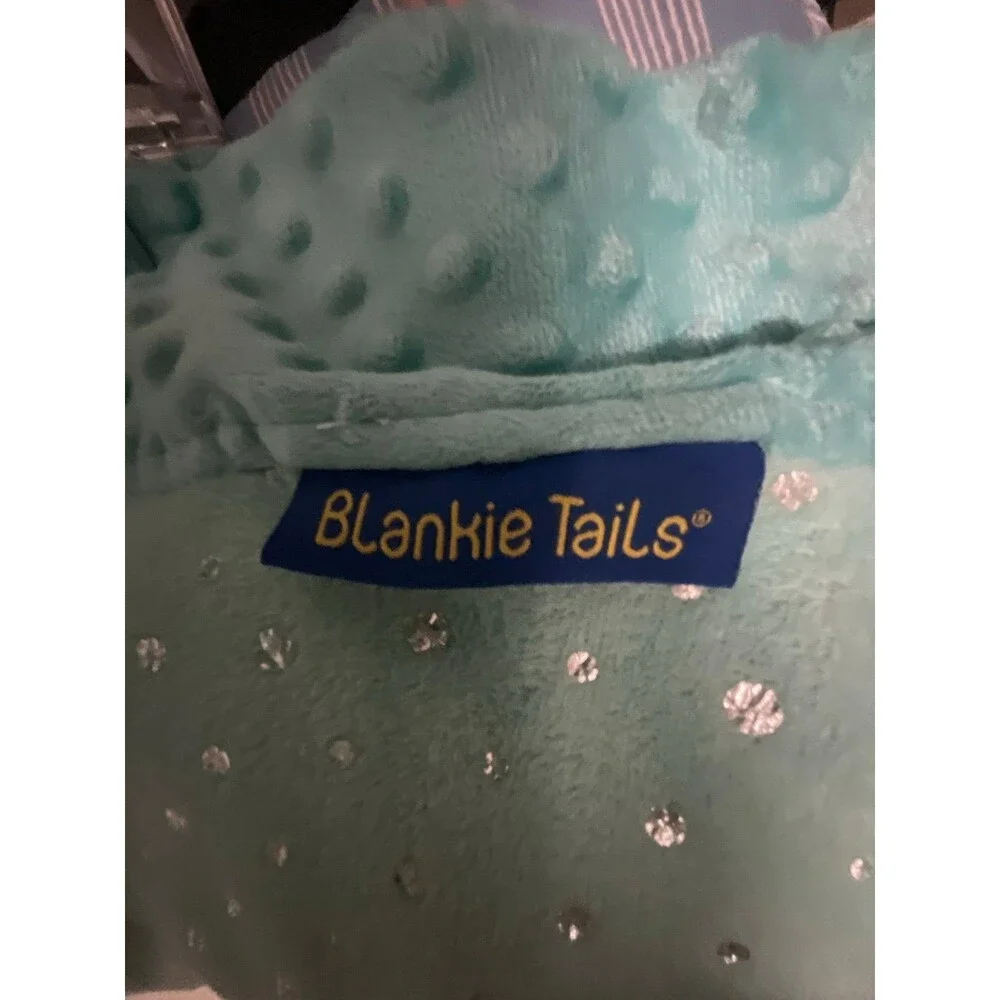 Mermaid Tail wearable Blanket - Blankie tails Green and yellow for teen